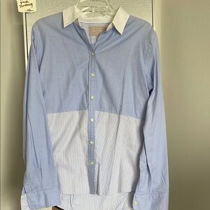 Blue and White Women’s Shirt